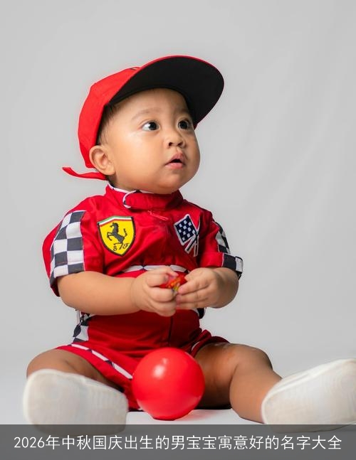 2026年中秋国庆出生的男宝宝寓意好的名字大全