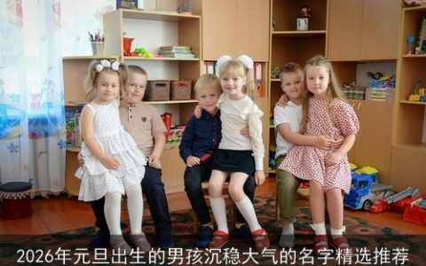 2026年元旦出生的男孩沉稳大气的名字精选推荐