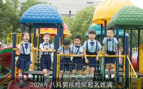 2026年八月男孩姓何起名姓满