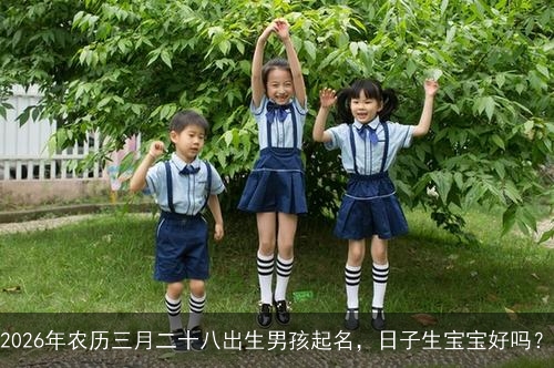 2026年农历三月二十八出生男孩起名，日子生宝宝好吗？
