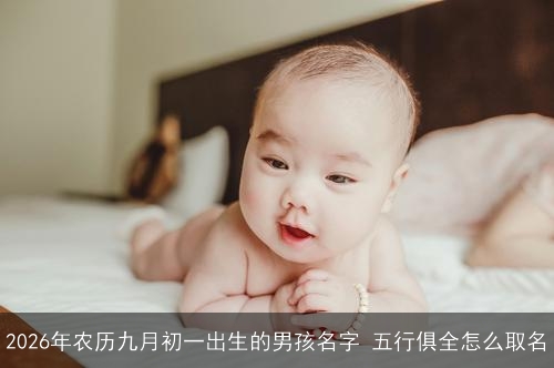 2026年农历九月初一出生的男孩名字 五行俱全怎么取名