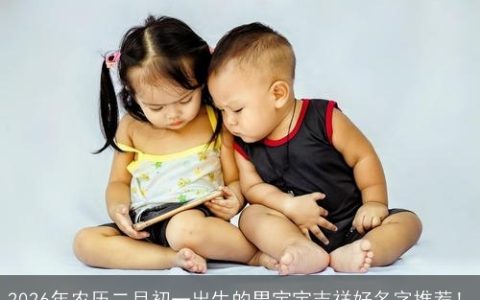 2026年农历二月初一出生的男宝宝吉祥好名字推荐！