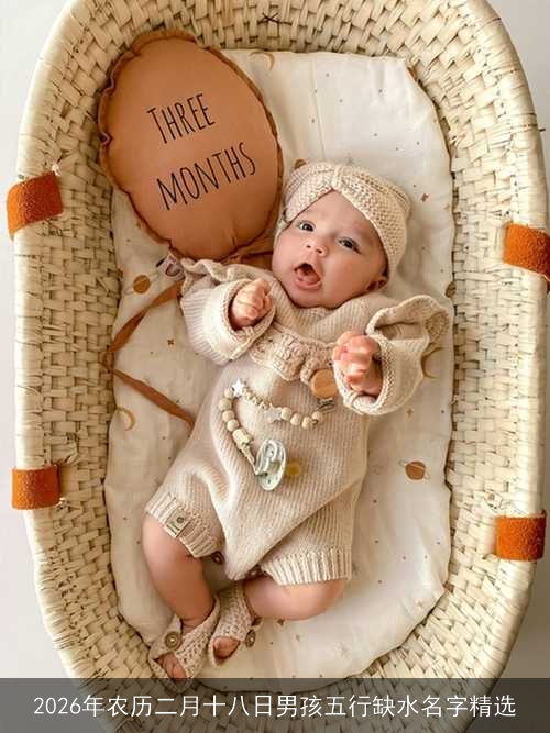 2026年农历二月十八日男孩五行缺水名字精选