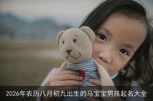 2026年农历八月初九出生的马宝宝男孩起名大全