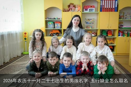 2026年农历十一月二十七出生的男孩名字 五行缺金怎么取名