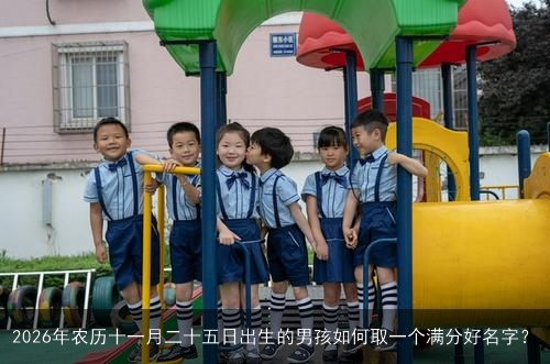 2026年农历十一月二十五日出生的男孩如何取一个满分好名字？