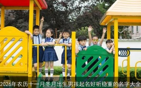 2026年农历十一月冬月出生男孩起名好听稳重的名字大全