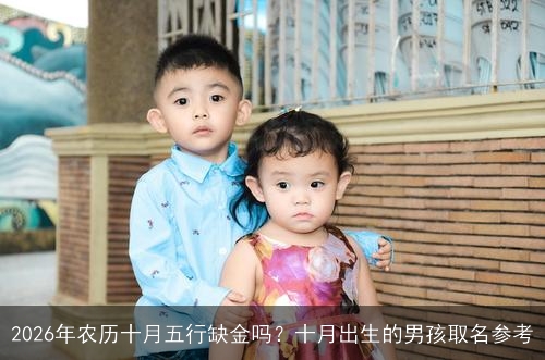 2026年农历十月五行缺金吗？十月出生的男孩取名参考