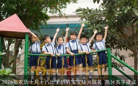 2026年农历十月十八出生的男宝宝缺火取名 高分名字建议