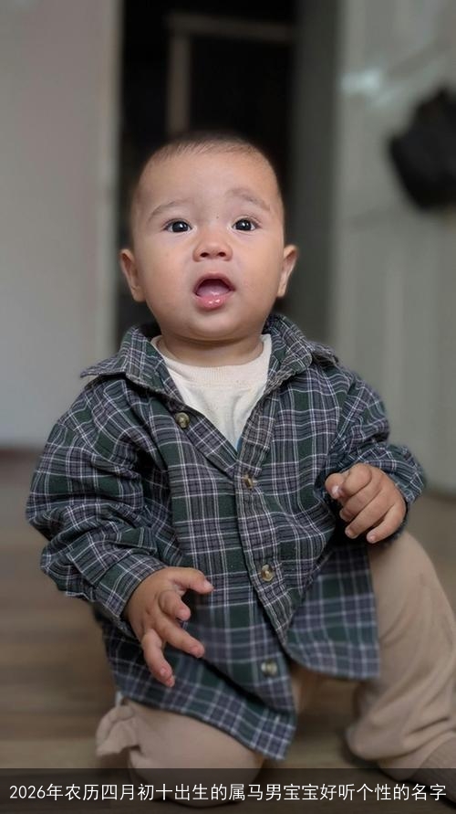 2026年农历四月初十出生的属马男宝宝好听个性的名字