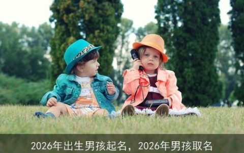 2026年出生男孩起名，2026年男孩取名