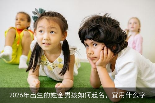 2026年出生的姓金男孩如何起名，宜用什么字