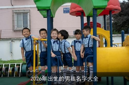 2026年出生的男孩名字大全