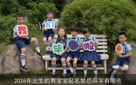 2026年出生的男宝宝起名禁忌用字有哪些