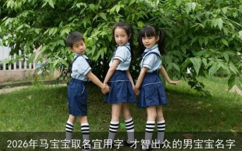 2026年马宝宝取名宜用字 才智出众的男宝宝名字