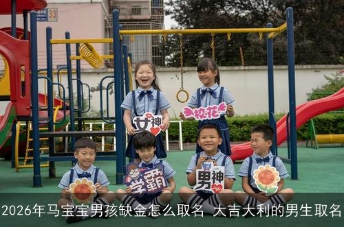 2026年马宝宝男孩缺金怎么取名 大吉大利的男生取名