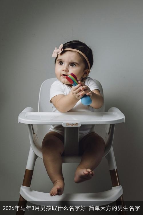 2026年马年3月男孩取什么名字好 简单大方的男生名字