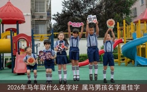 2026年马年取什么名字好 属马男孩名字最佳字
