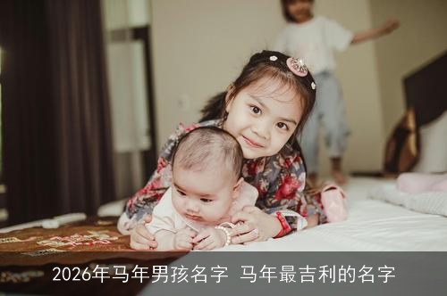2026年马年男孩名字 马年最吉利的名字