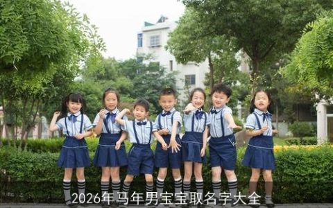 2026年马年男宝宝取名字大全