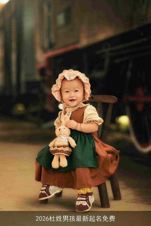 2026杜姓男孩最新起名免费