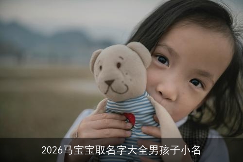 2026马宝宝取名字大全男孩子小名