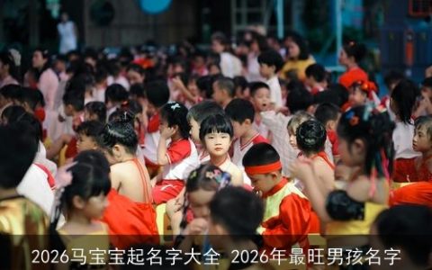 2026马宝宝起名字大全 2026年最旺男孩名字