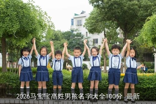 2026马宝宝高姓男孩名字大全100分 最新