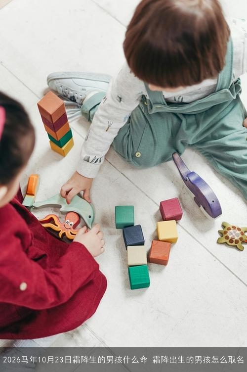 2026马年10月23日霜降生的男孩什么命 霜降出生的男孩怎么取名