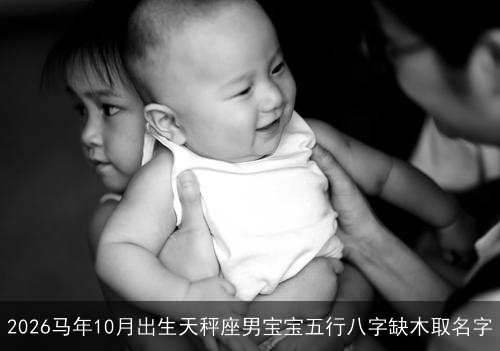2026马年10月出生天秤座男宝宝五行八字缺木取名字