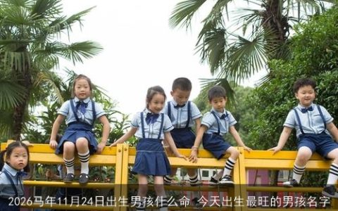 2026马年11月24日出生男孩什么命 今天出生最旺的男孩名字
