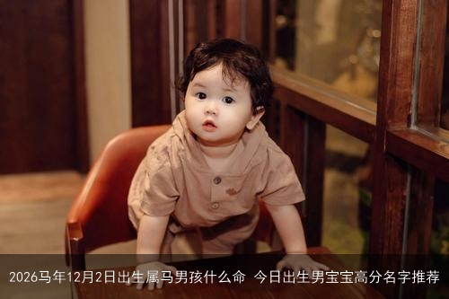 2026马年12月2日出生属马男孩什么命 今日出生男宝宝高分名字推荐
