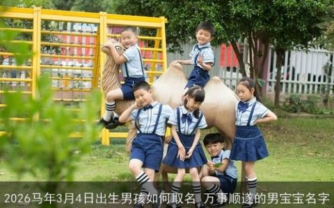 2026马年3月4日出生男孩如何取名 万事顺遂的男宝宝名字