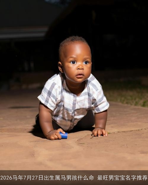 2026马年7月27日出生属马男孩什么命 最旺男宝宝名字推荐