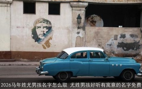 2026马年姓尤男孩名字怎么取 尤姓男孩好听有寓意的名字免费