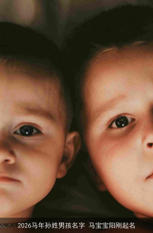 2026马年孙姓男孩名字 马宝宝阳刚起名