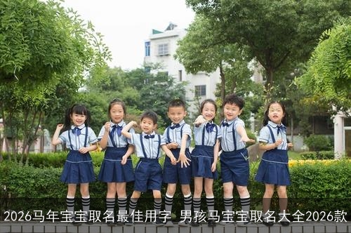 2026马年宝宝取名最佳用字 男孩马宝宝取名大全2026款