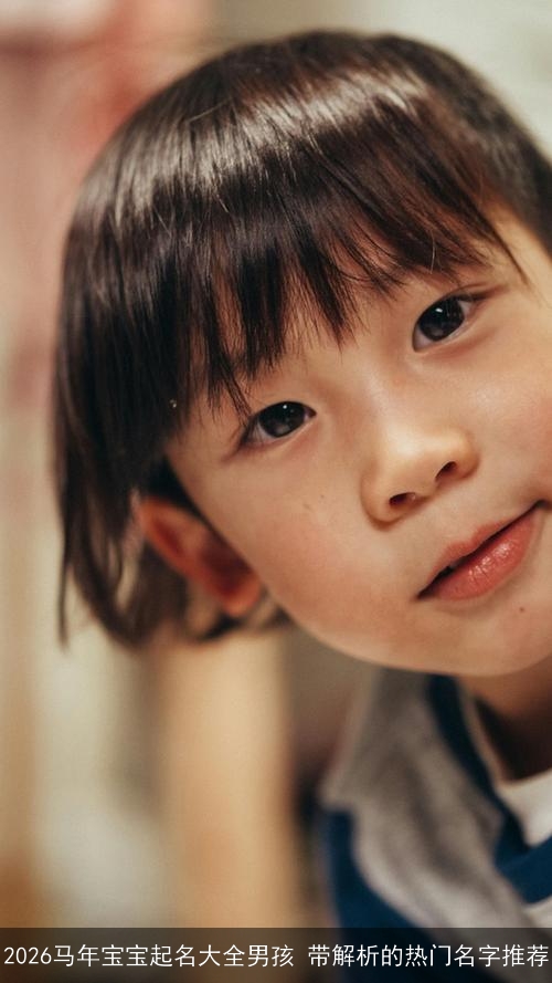 2026马年宝宝起名大全男孩 带解析的热门名字推荐