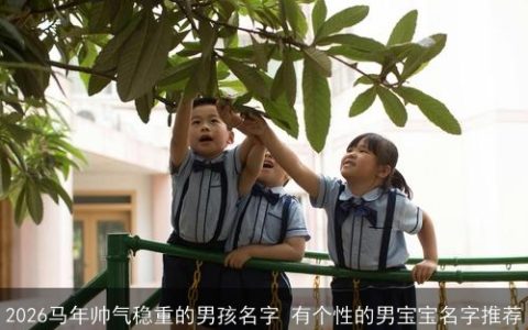 2026马年帅气稳重的男孩名字 有个性的男宝宝名字推荐