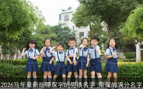 2026马年最新版带琛字的男孩名字 带琛的满分名字