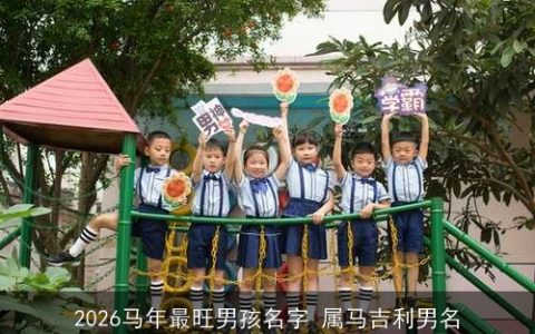 2026马年最旺男孩名字 属马吉利男名