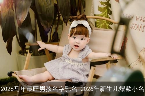 2026马年最旺男孩名字乳名 2026年新生儿爆款小名