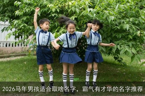 2026马年男孩适合取啥名字，霸气有才华的名字推荐