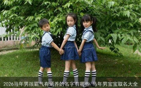 2026马年男孩霸气有涵养的名字有哪些 马年男宝宝取名大全