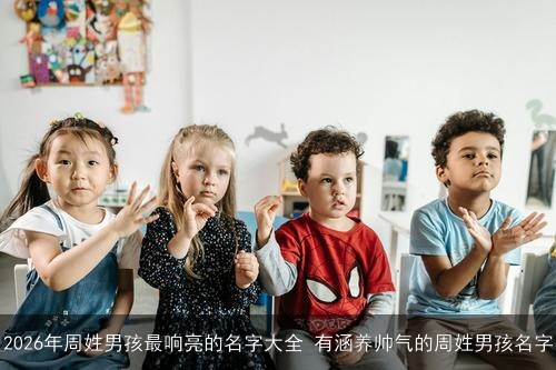 2026年周姓男孩最响亮的名字大全 有涵养帅气的周姓男孩名字