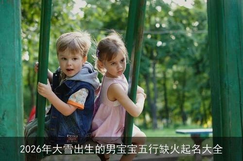 2026年大雪出生的男宝宝五行缺火起名大全