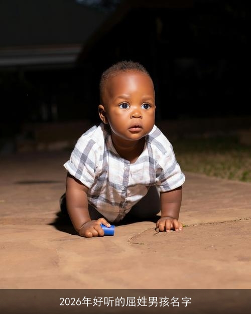 2026年好听的屈姓男孩名字