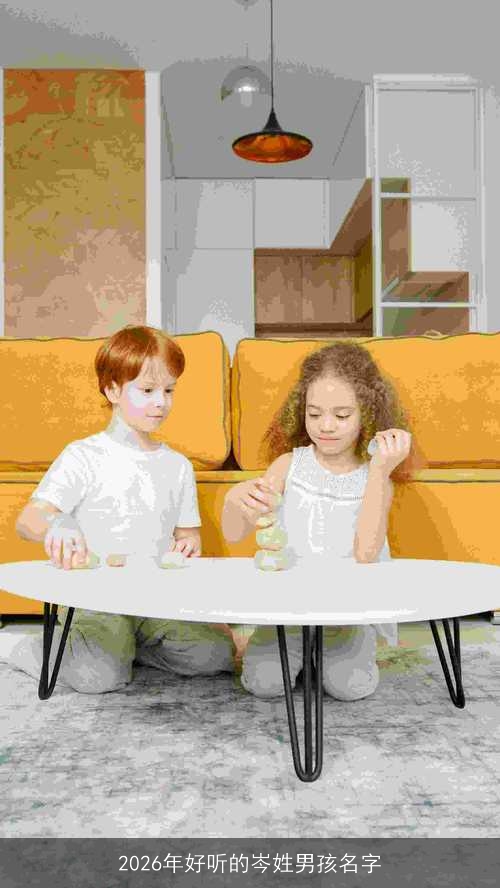 2026年好听的岑姓男孩名字