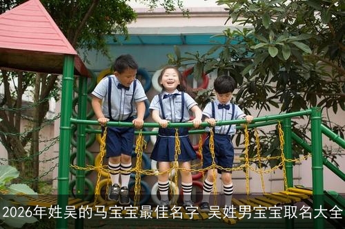 2026年姓吴的马宝宝最佳名字 吴姓男宝宝取名大全