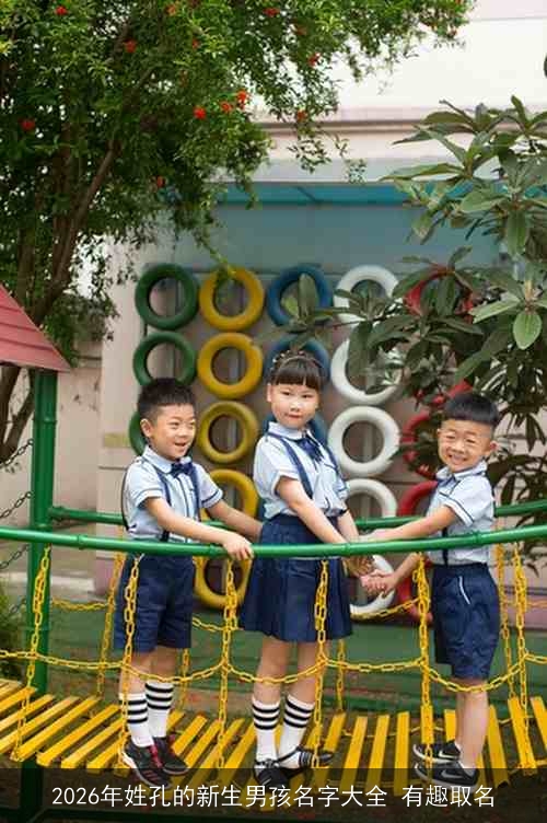 2026年姓孔的新生男孩名字大全 有趣取名
